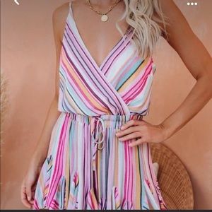 VICI Striped Romper